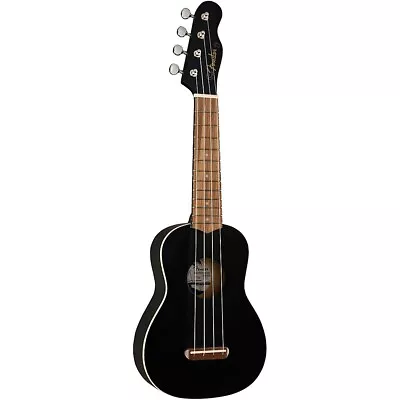 $89.99 • Buy Fender Venice Soprano Ukulele Walnut Fingerboard Black