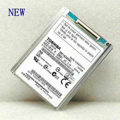 NEW MK1634GAL Toshiba 160GB 1.8  ZIF Hard Drive For Apple Ipod 7th Gen Classic • $115.88