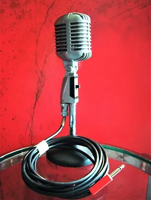 £243.66 • Buy Vintage 1960's Shure 55SW Dynamic Cardioid Microphone Elvis W Accessories 55S #2