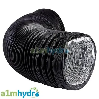 Combi Ducting 5M White PVC Flexible Air Extractor Ventilation Duct Hydroponics • £14.99