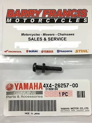 $3.50 • Buy YAMAHA GENUINE PW50 THROTTLE STOPPER SCREW Pee Wee Peewee 1990-2012