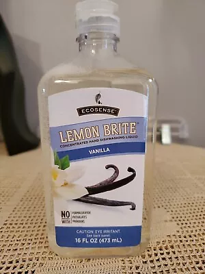 NEW Melaleuca Ecosense Lemon Brite Hand Dish Washing Soap 16 Oz Vanilla Scent • $14.99