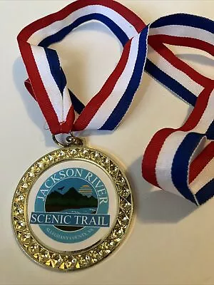 JACKSON RIVER SCENIC TRAIL Half Marathon Running Medal VIRGINIA • $14.44