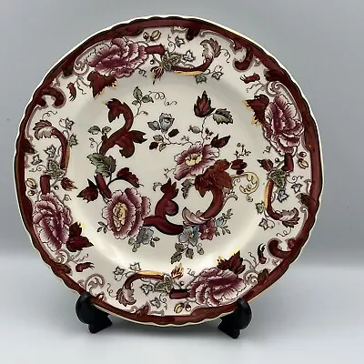 Masons Ironstone Mandalay Red 10.5 Inches Dinner Plate • £9.99