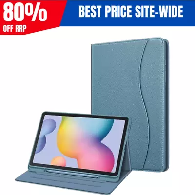 FINTIE Case For Samsung Galaxy Tab S6 Lite 10.4 Inch 2024/2022/ Z-Ocean Blue • £30.99