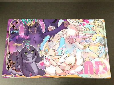 YuGiOh Playmat Purrely Expurrely Noir Happiness TCG CCG Trading Card Game Mat • $41