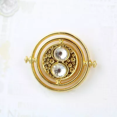 Time Turner (Harry Potter) Crystal Accent Fixed-Pose Metal Jewelry Pin • $11.99