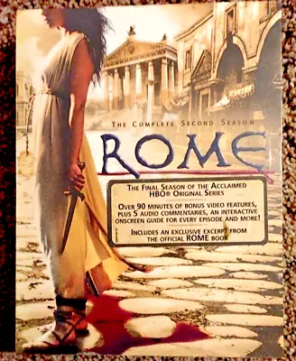 ROME - NEW/SEALED - Complete Second  Season DVD  5-Disc Set • $8.50