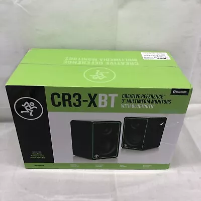 2) Mackie CR3-XBT 3  50w Bluetooth Reference Multimedia Studio Monitors Speakers • $99.99