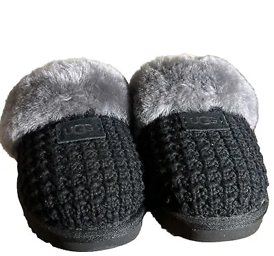 Ugg Cozy Slipper 1117659 Black Size 6 Woman’s (100% Authentic) Brand New • $89.99