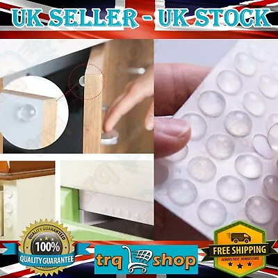 £71.15 • Buy Self Adhesive Rubber Feet Clear Bumper Pads Cupboard Door Silicone Bumpers Stops