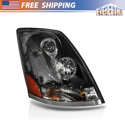 Fit For Volvo VNL Headlamp Assembly 2004-2015 Truck Black Bulb Passenger Side RH • $152.99