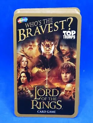 Top Trumps Cards Multi-list Of Lotr Who’s The Bravest Single Cards (2013) • £1.25