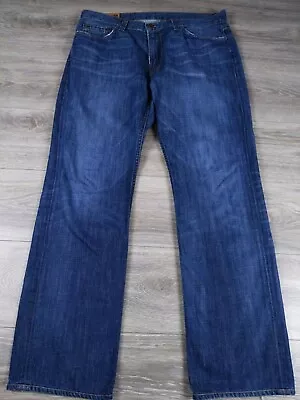 J Brand Size 36 X 32 Men's Walker Relaxed Straight Leg Harpoon Jeans • $19.95