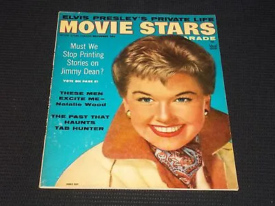 1956 December Movie Stars Parade Magazine - Doris Day Front Cover - E 1407 • $45