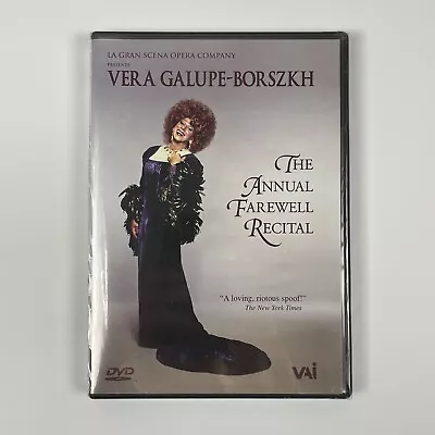 Vera Galupe-Borszkh: The Annual Farewell Recital (DVD 2004) New & Sealed • $11.99