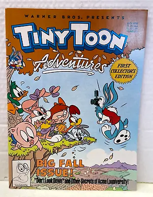 Warner Bros. TINY TOONS ADVENTURES 1st Colletors Edition Big Fall Issue Oct 1990 • $19.99