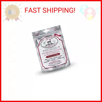 Cape Cod Polishing Cloths For Fine Metals | Jewelry Cleaner And Tarnish Remover • $12.98