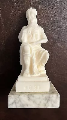 Vintage Moses Statue On Marble Base • $19.95