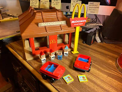 Vintage 1974 Playskool™ McDonald's™ Familiar Places Partial Play-Set • $54.95