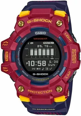 CASIO Watch G-SQUAD FC Barcelona Matchday Co GBD-100BAR-4JR Men's • $199.30