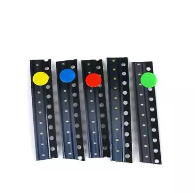 50pcs SMD 0402 LED Common Components Package Red Blue Green Yellow White LEDS • $2.05