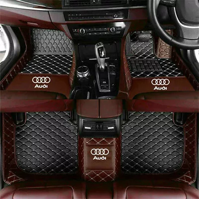 For Audi Car Foor Mats Q2 Q3 Q5 Q7 Q8 RS Q3 TT All Models Luxury Waterproof Auto • $154.87