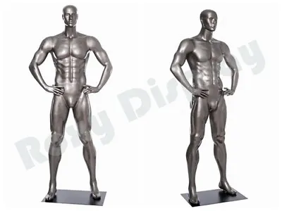 Male Mannequin Muscular Football Player Dress Form Display #MC-BRADY01 • $315