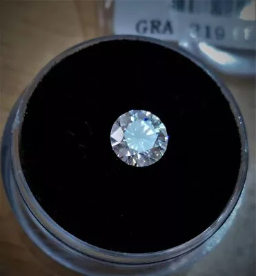 Diamond Cvd Certified VVS1 Clarity 1.00 Ct Lab Grown Loose Round Cut D Color AA+ • $119.99