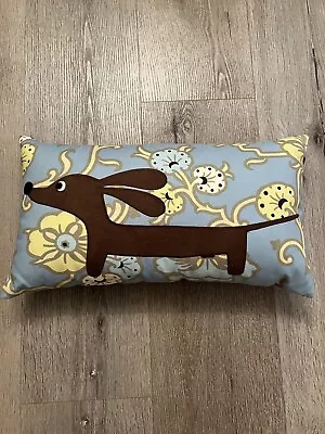 Persnickety Pelican Pillow Dachshund Dog 16” X 8” • $20