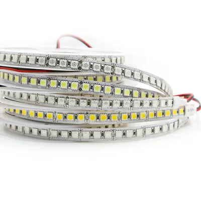 1-5m 5050 5630 DC 12V LED Strip Light 60/120led/m RGB White Flexible Ribbon Tape • $5.16