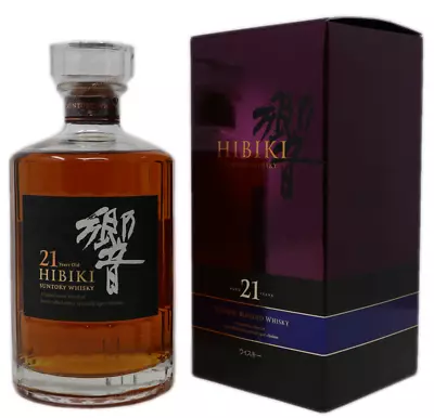 Suntory Hibiki 21 Year Old Whisky  700ml • $2475