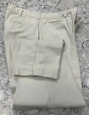 Vintage Polo Ralph Lauren Moleskin Trousers Pants Cream 36x32  Circa 2000’s • $74.99