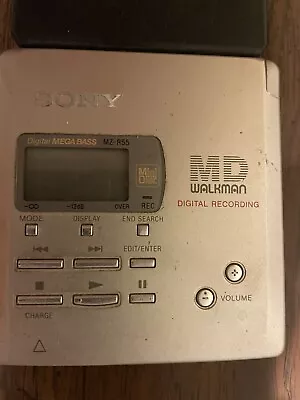 MZ-R55 SONY Walkman Portable MD MiniDisc Player/Recorder • $27