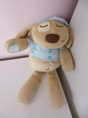 Mamas And Papas M&P Dreamy Sleepyheads Puppy Dog Blue Beige Plush Soft Toy 12  • £14.99