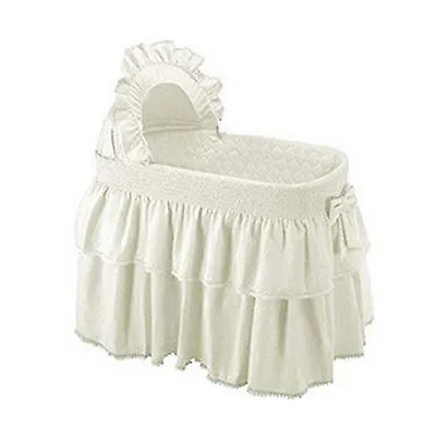 Babykidsbargains Paradise Rainbow Ecru Bassinet Liner Skirt And Hood 13  X 29  • $134.73