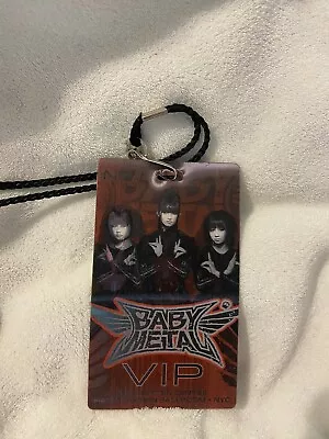 BABYMETAL Signed Booklet And VIP Lanyard Manhattan  Hammerstein Ballroom 11/4/14 • $220.50