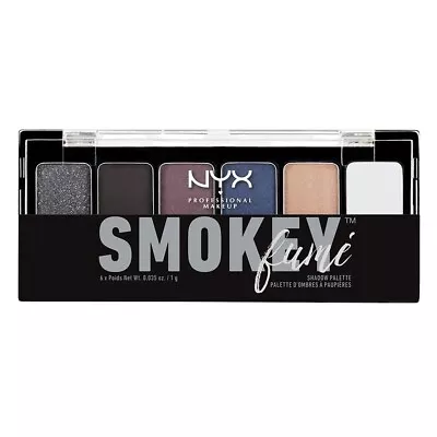 NYX Professional Makeup The Smokey Fume Shadow Palette 0.21 Ounce (TSS01) - NEW! • $7.95