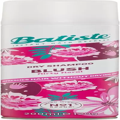 Dry Shampoo In Blush 200Ml Floral & Flirty Fragrance No Rinse Spray To Refresh H • £3.48