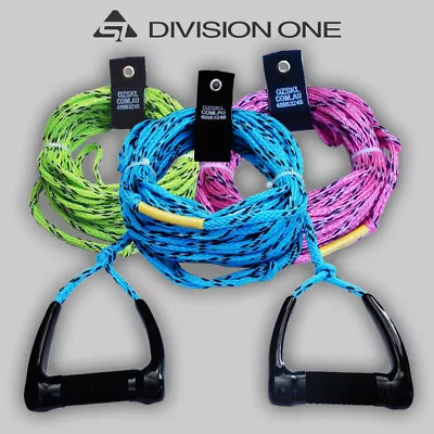 Social Race Water Ski Rope & Double SUEDE Handles • $64