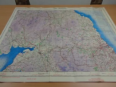 WW2 RAF Map Of NEWCASTLE SUNDERLAND CARLISLE SOUTH SHIELDS SOLWAY FIRTH Etc • £24.99