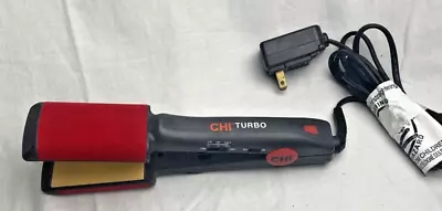 Chi Turbo 2” Professional Ceramic Flat Iron Hair Straightener Red Velvet *used* • $39.95