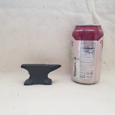 Cast Iron Mini Anvil 3 1/4  Blacksmith 10oz Jeweler Paperweight • $25