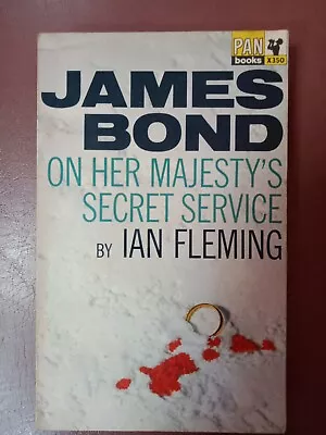 $18 • Buy On Her Majesty's Secret Service - Ian Fleming James Bond 007 Posh Sex & Violence