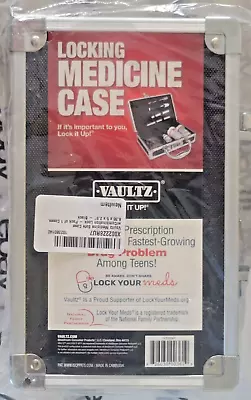 New! VAULTZ Locking Medicine Case Combination Lock Box Case 8.25 X 5 X 2.75  • $19.99