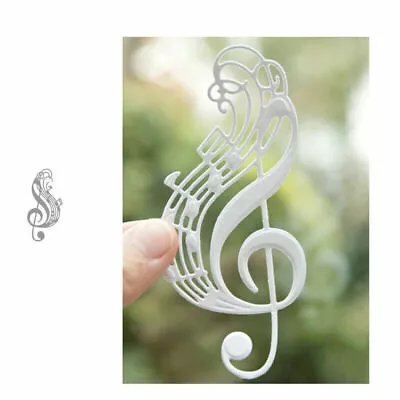 £3.47 • Buy Metal Cutting Die Musical Note Stencil Scrapbooking Paper Dies Craft Card Make