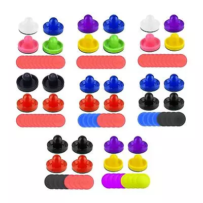 Air Hockey Pushers And Pucks 96mm Air Hockey Paddles For Game Tables Family • $17.31