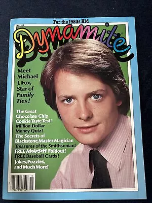 1984 Dynamite Magazine - #118 Michael J. Fox - Baseball Cards - MASH Poster 11 • $7.50