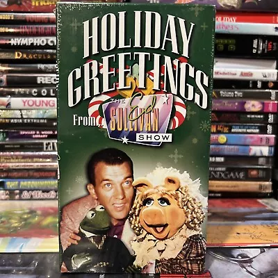 Holiday Greetings From The Ed Sullivan Show VHS New Bing Crosby Elvis Paul Anka • $10.99