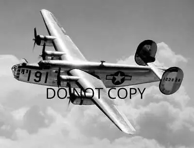Antique Ww11 8x10 Reproduction Print B 24 Liberator Bomber In Flight • $11.99